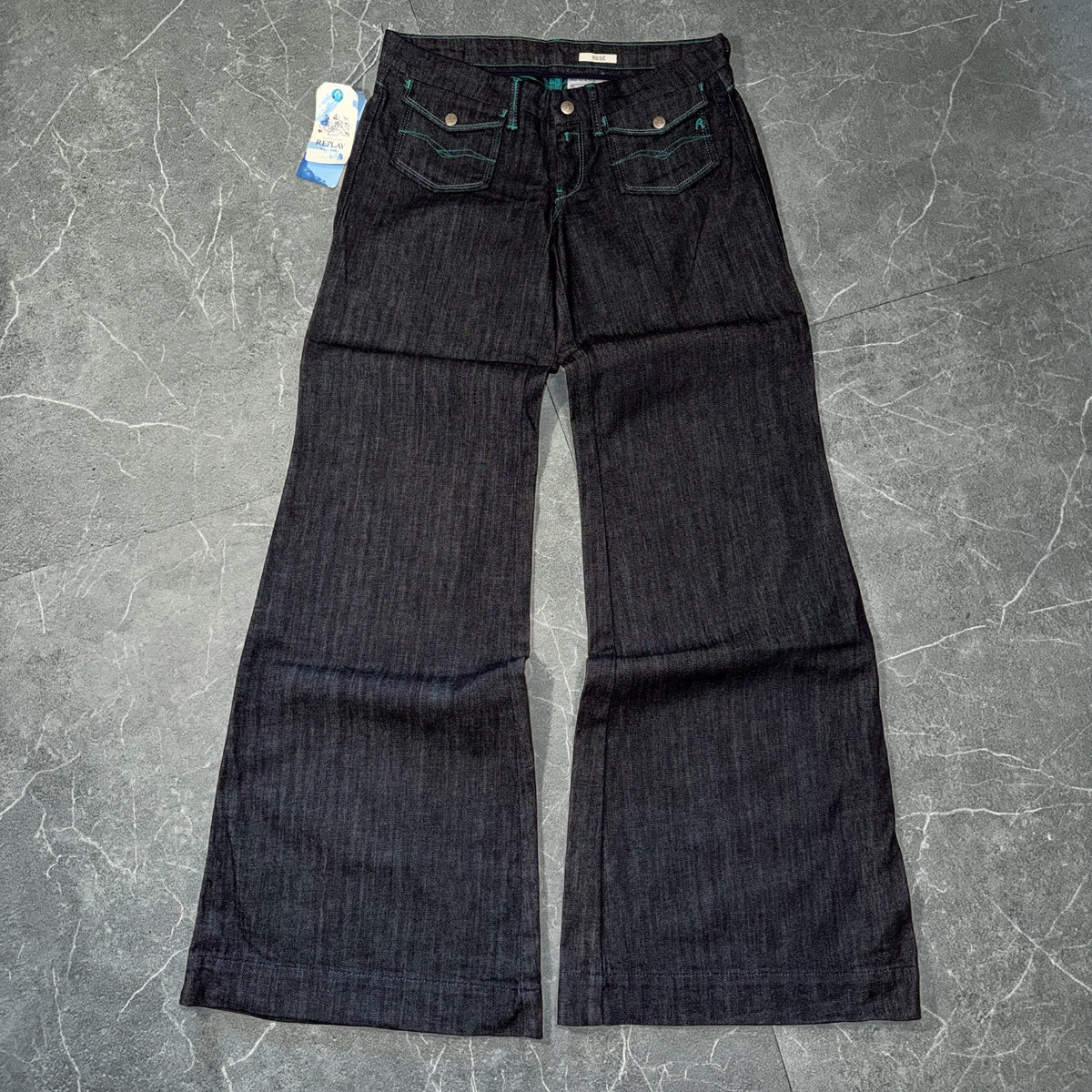 Y2k Replay Wmns Flared Jeans