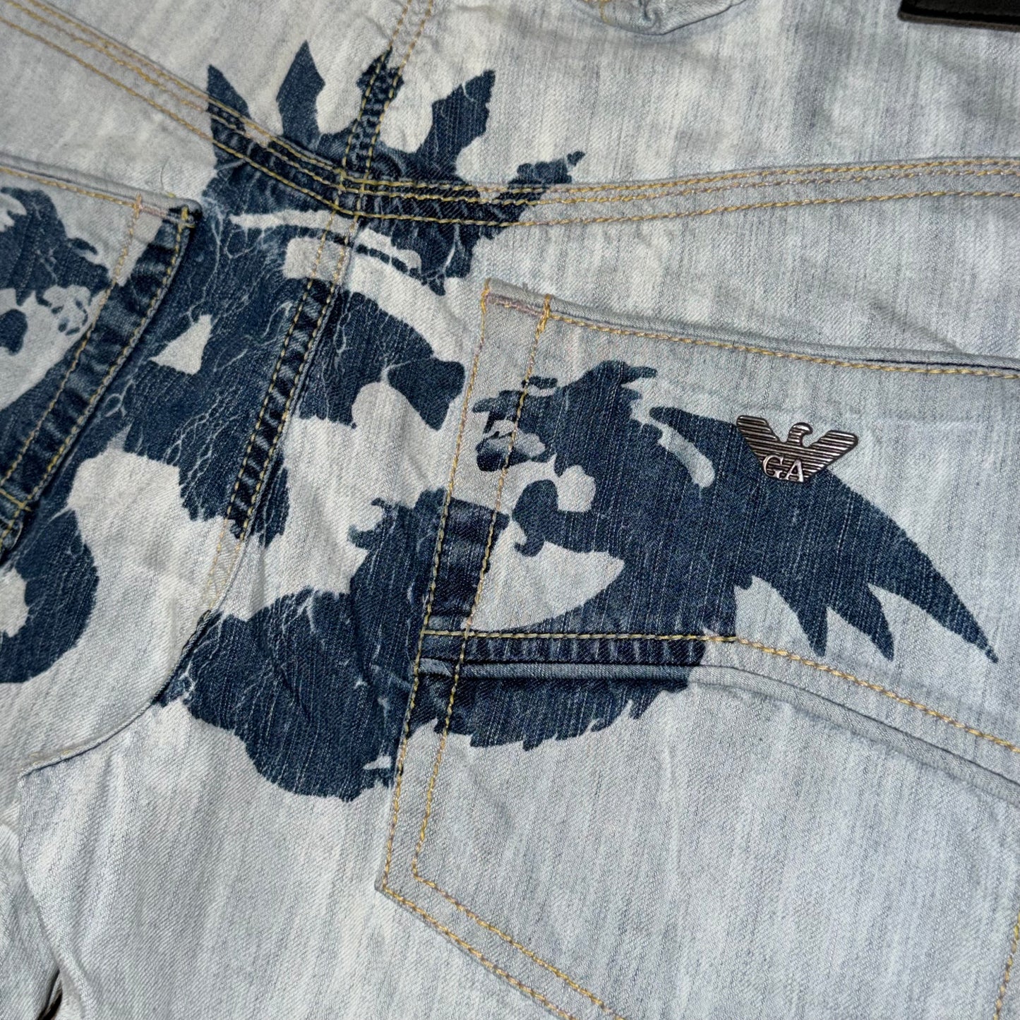 Rare Vintage Armani Indigo Jeans