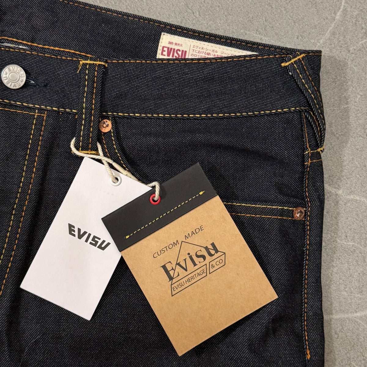 Deadstock Evisu Embroidered Daicock Jeans