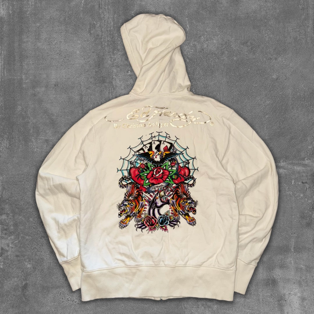 Y2k Ed Hardy Zip-Up