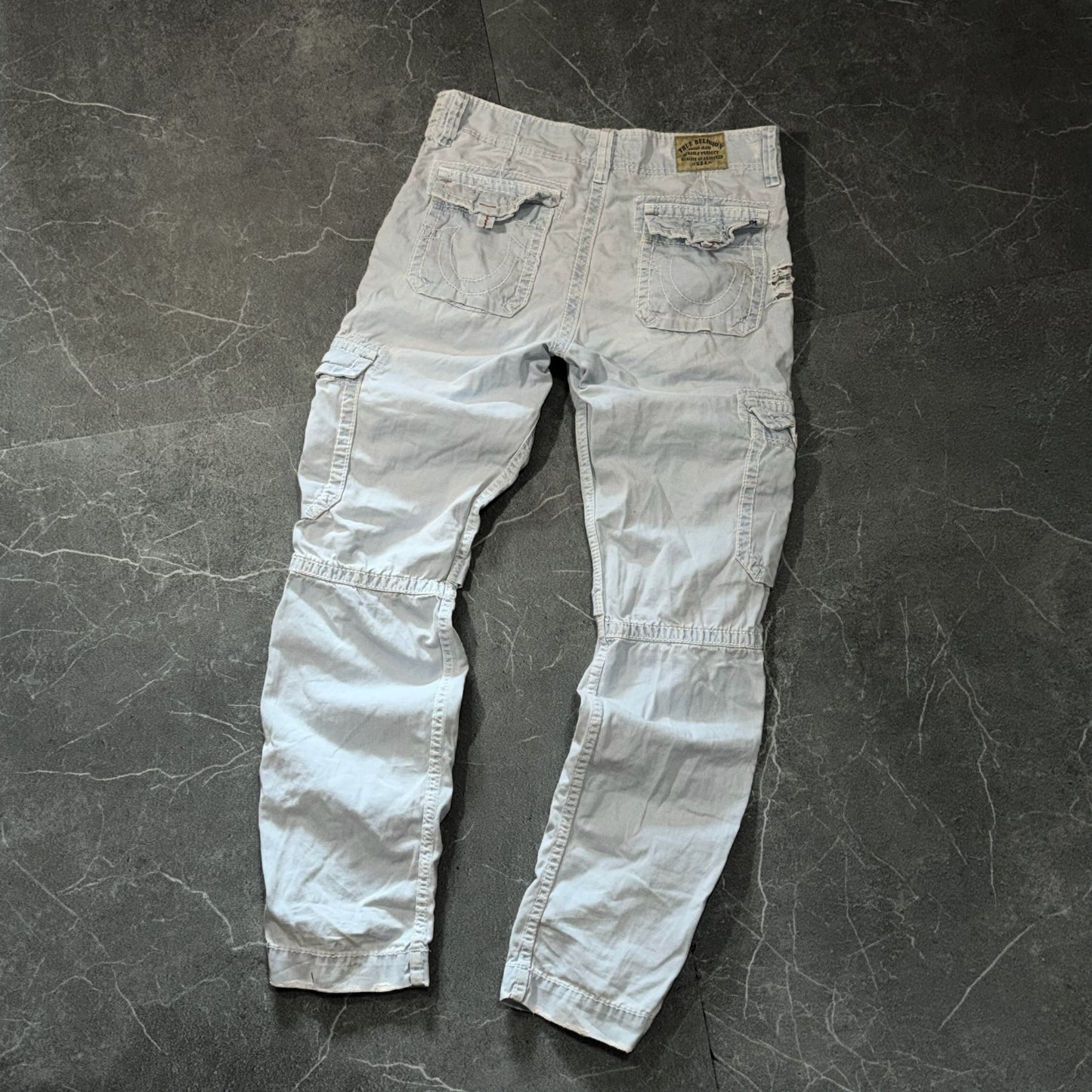 Y2k True Religion Cargo Pants