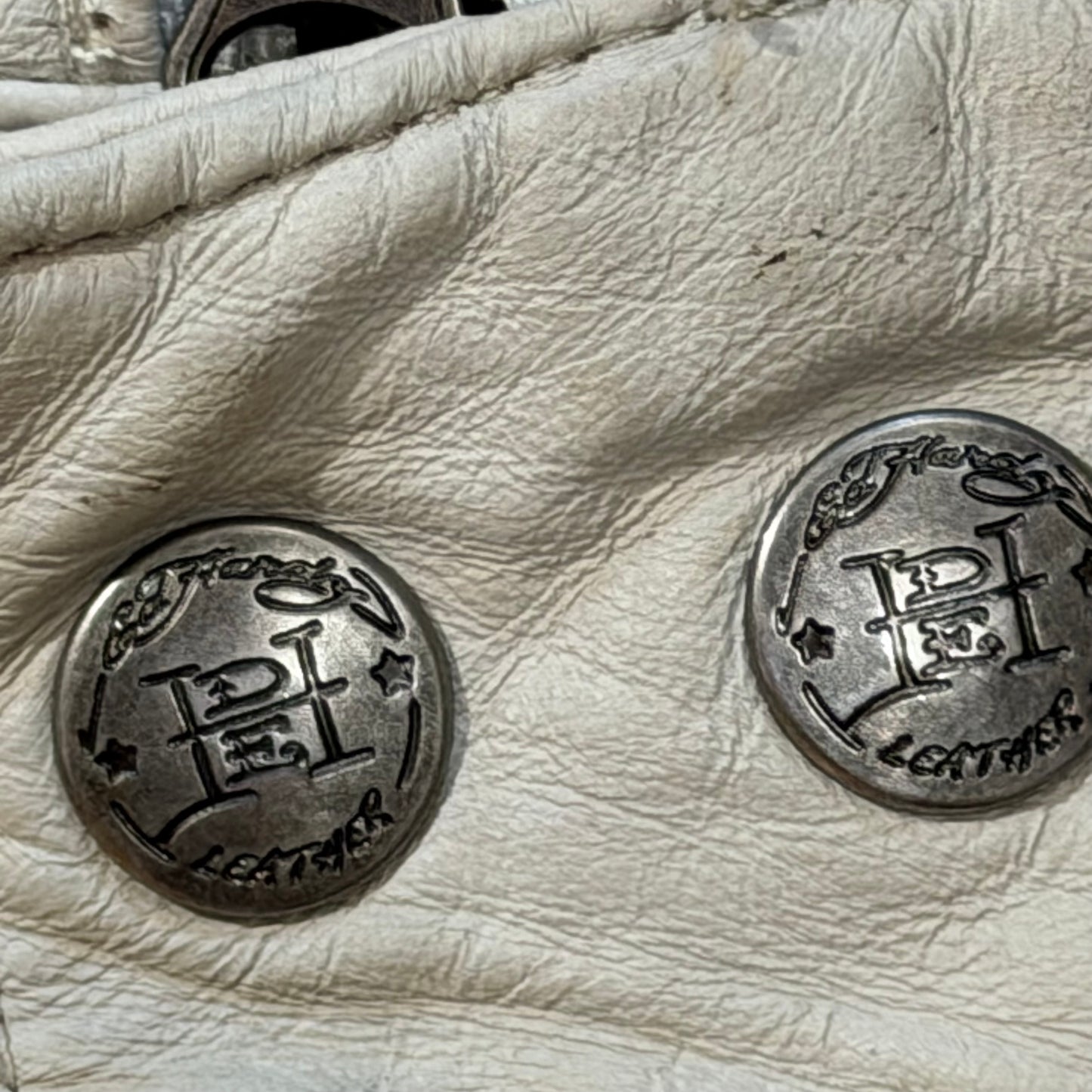 Y2k Ed Hardy Wmns Leather Jacket