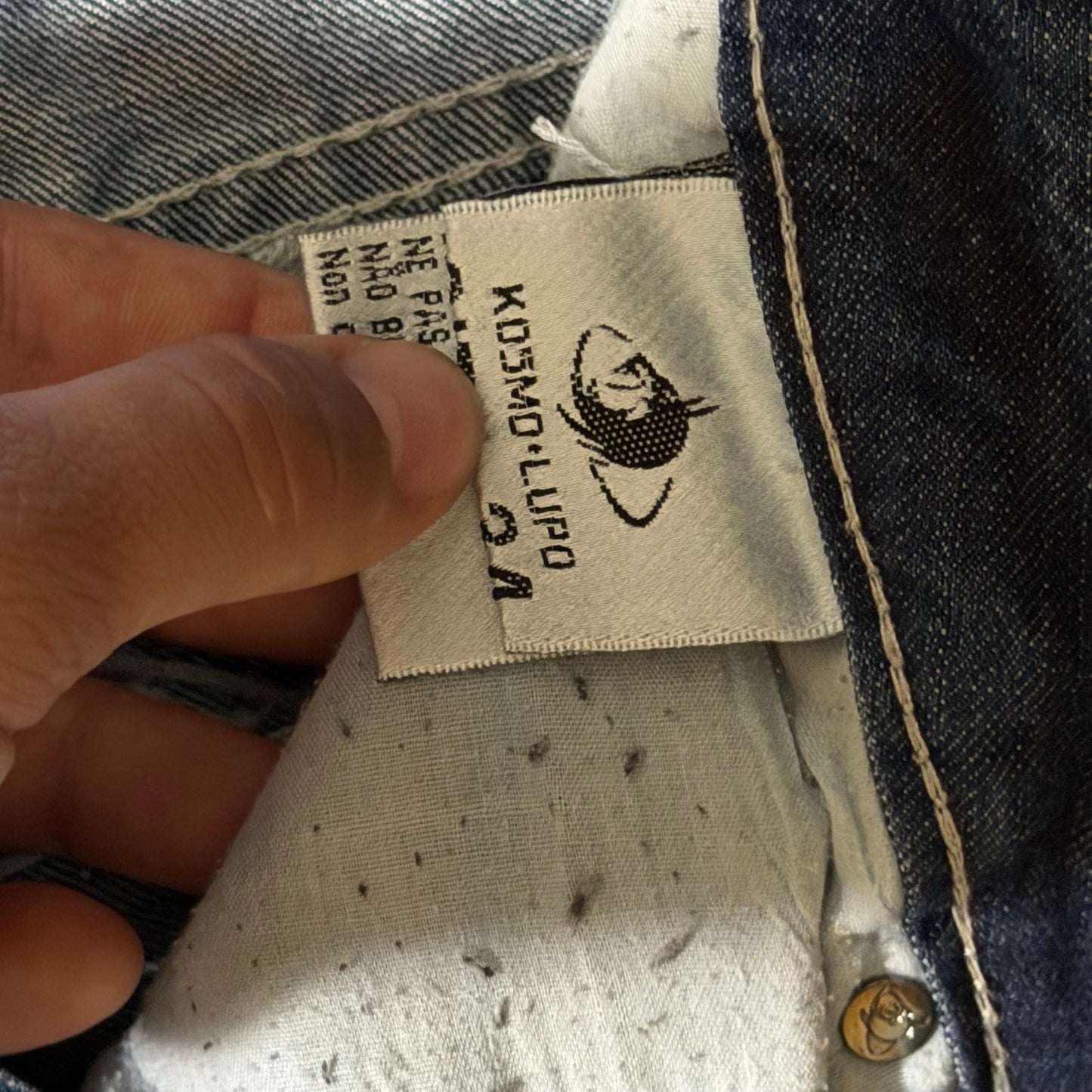 Y2k Kosmo Lupo Japanese Dragon Jeans