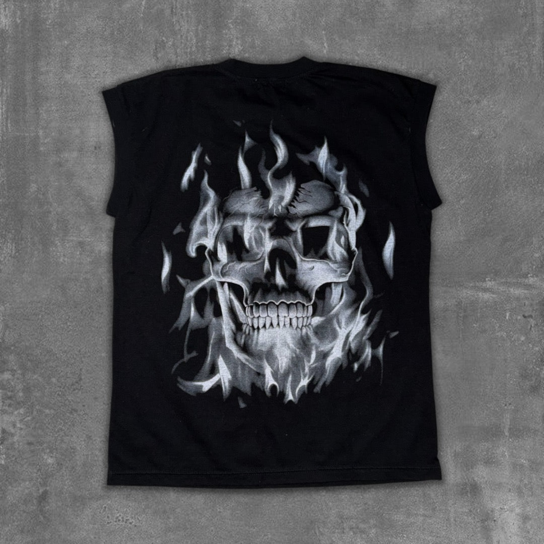 Vintage Graphic Tank-top
