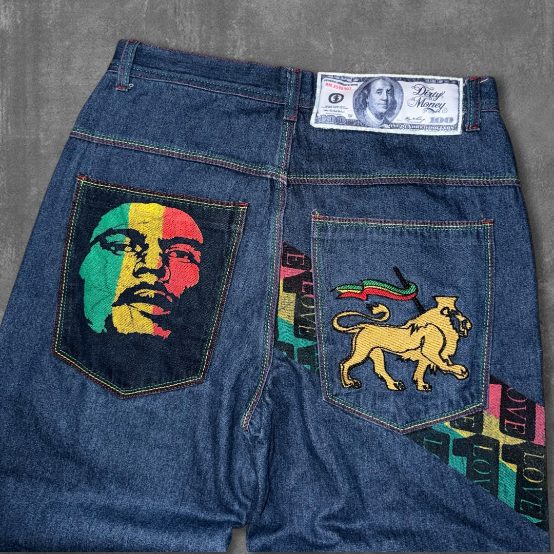 Dirty Money Baggy Jeans