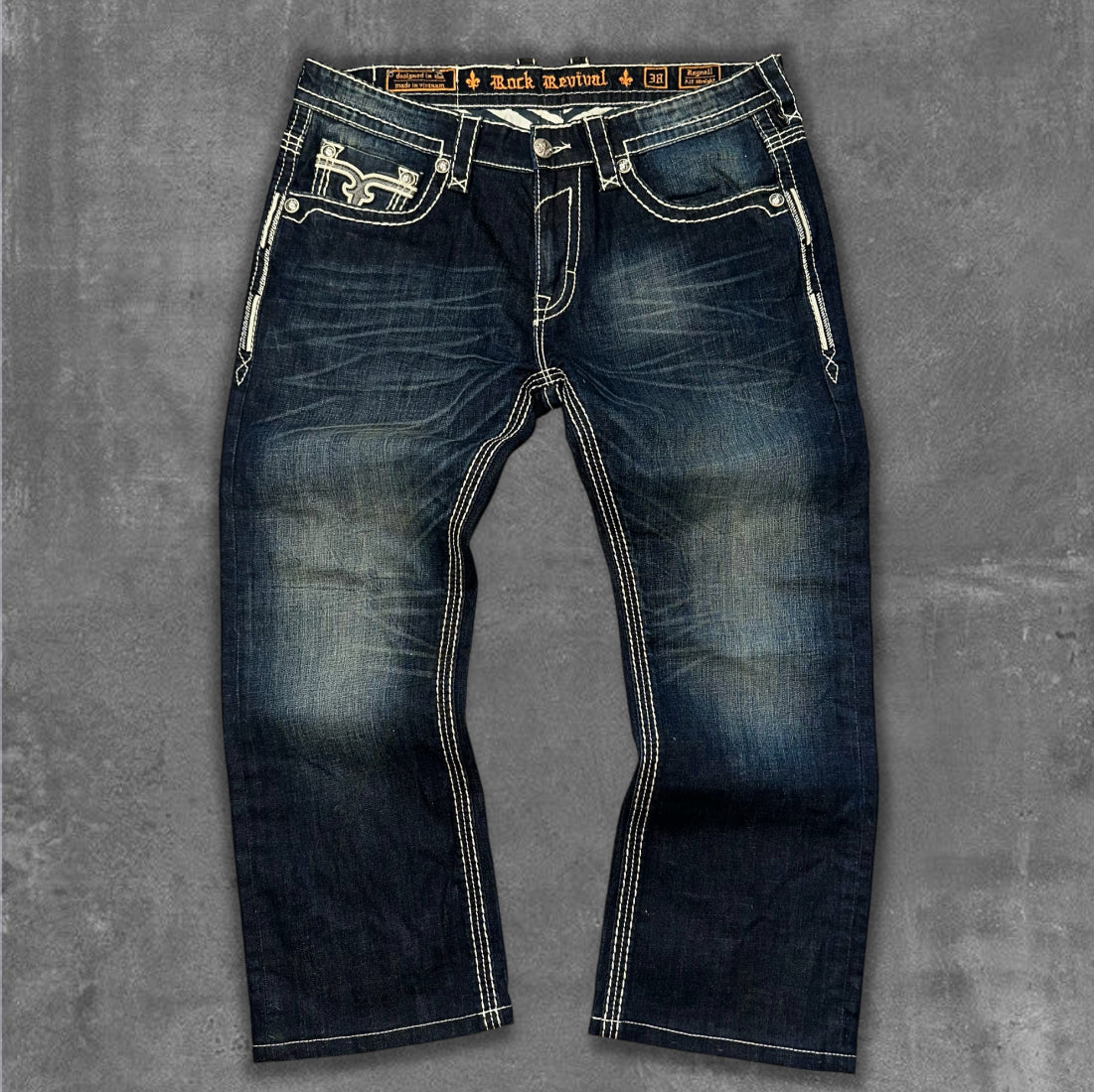 Y2k Rock Revival Heavy Denim Jeans