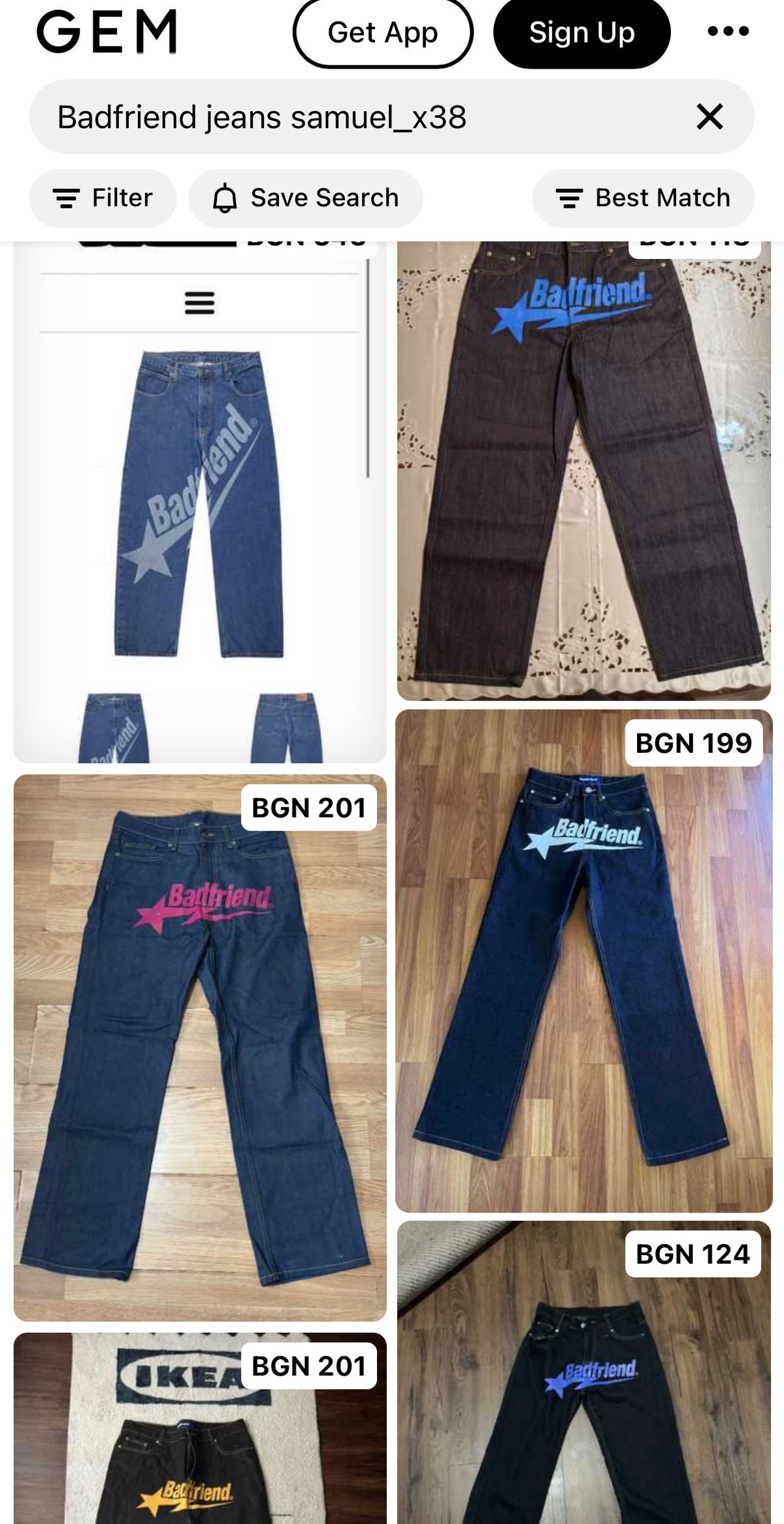 BadFriend Jeans
