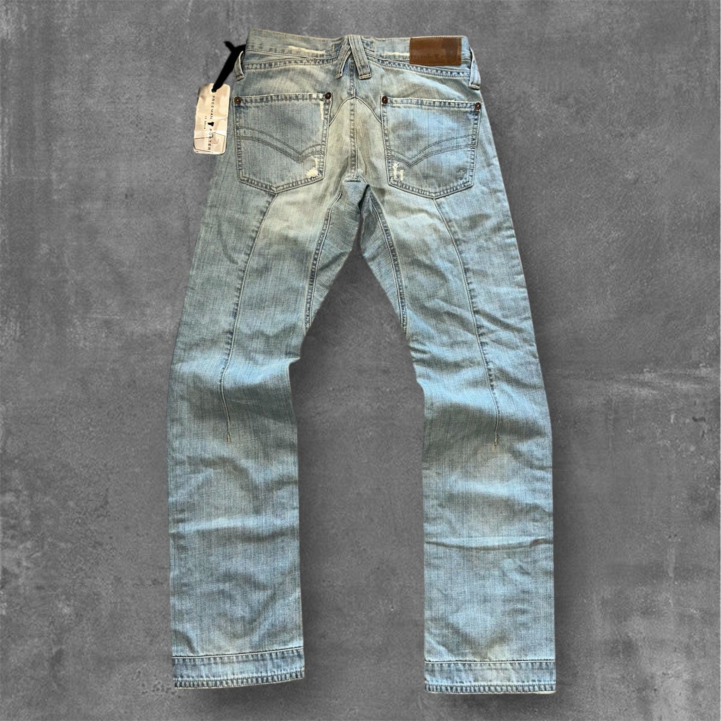 FreeMan T. Porter Biker Jeans