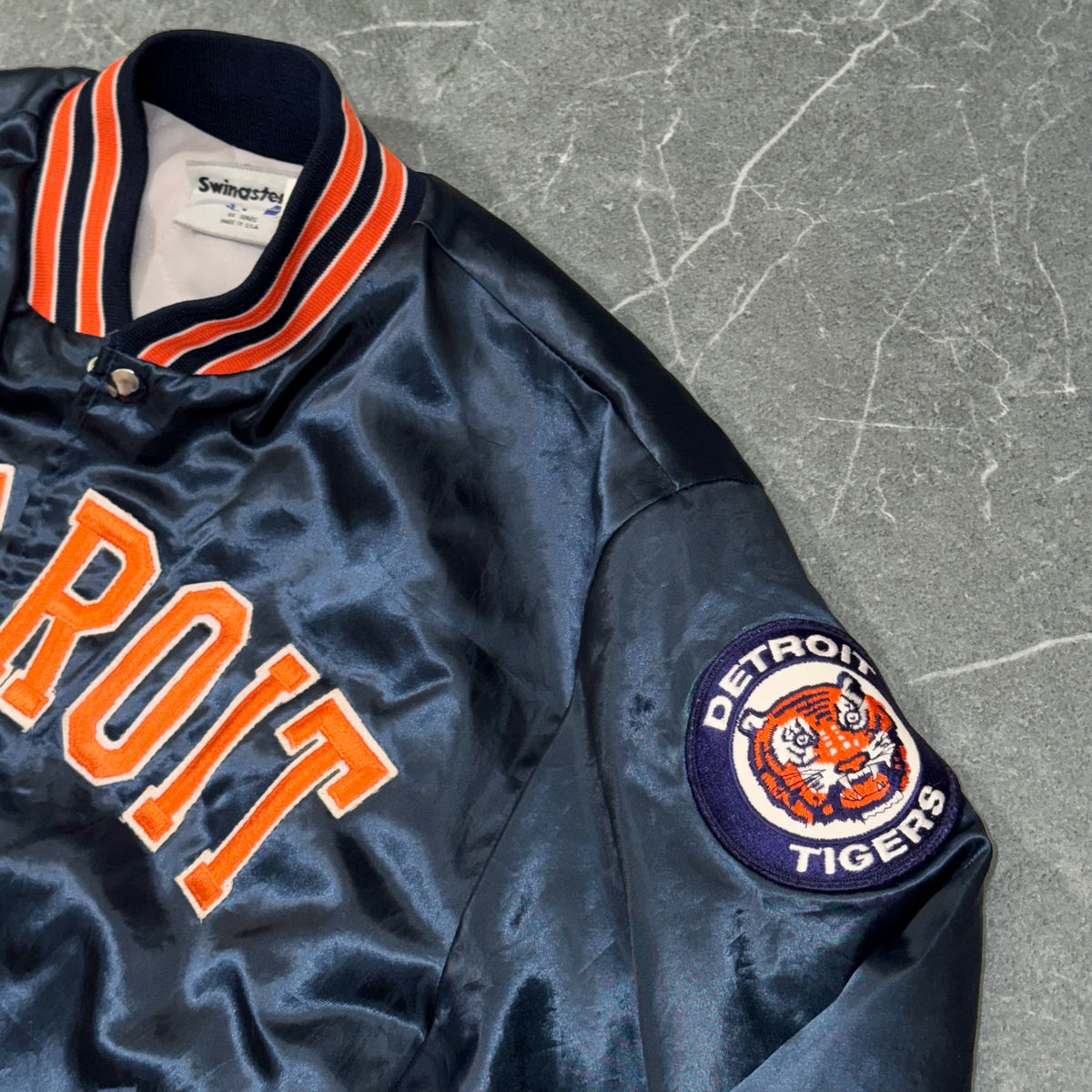 Vintage Swingster Detroit Tigers Bomber Jacket