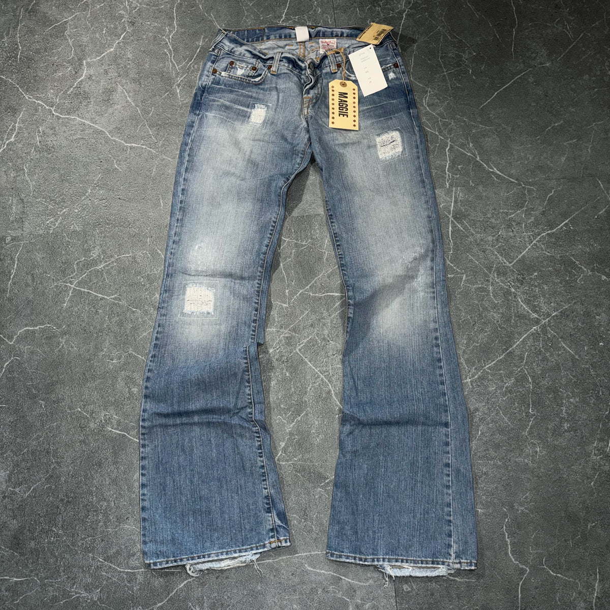 Y2k Lucky Brand “Lucky you” Low rise Flared Jeans