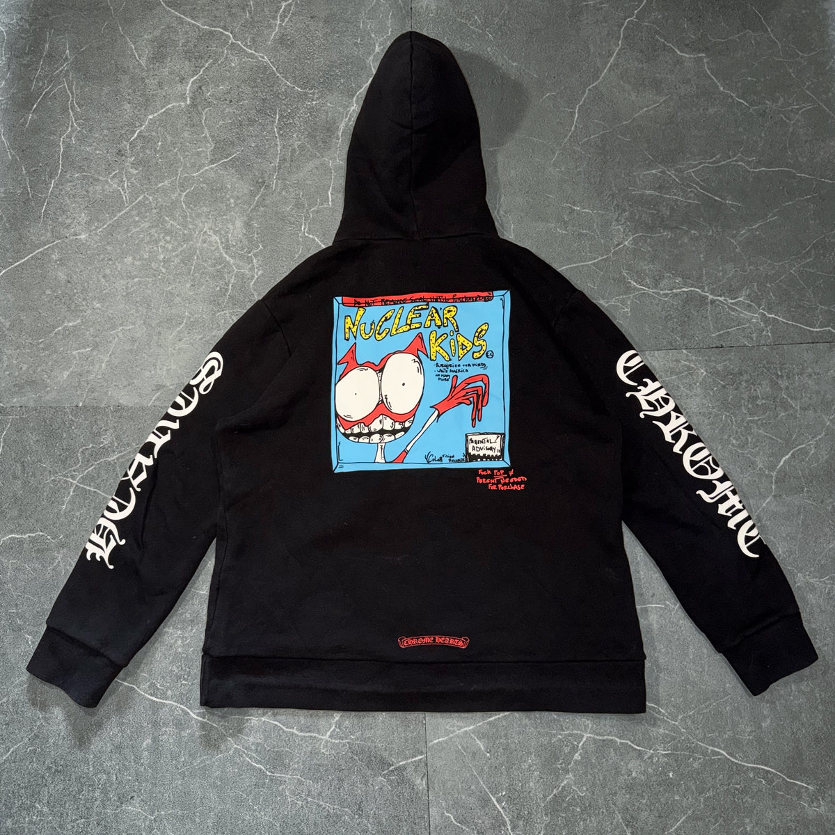 Chrome Hearts Matty Boy Nuclear Kids Zipper Oversized Hoodie