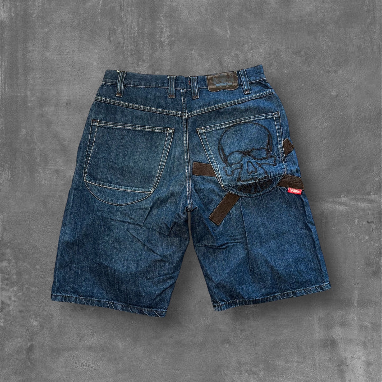 Skull And Bones Jorts