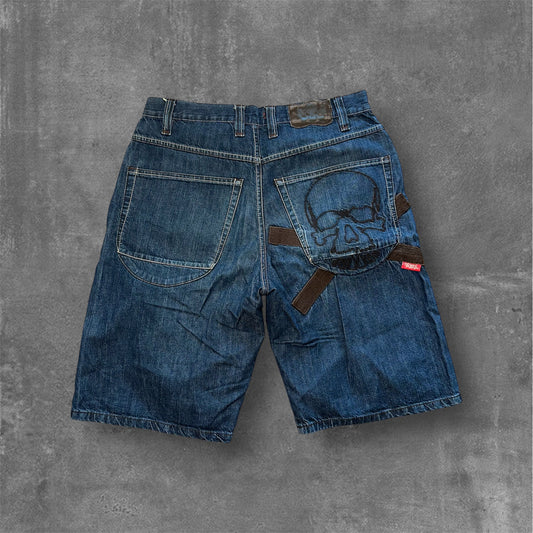 Skull And Bones Jorts