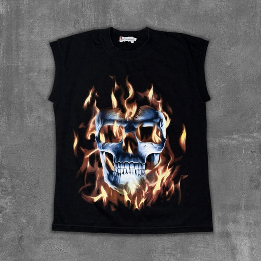 Vintage Graphic Tank-top