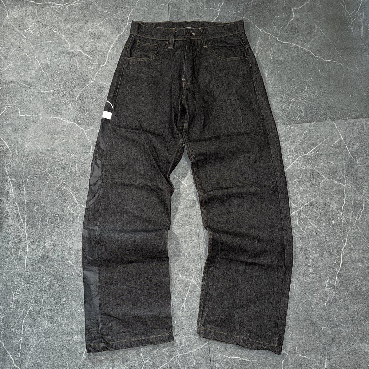 Bsat Cali Skull Baggy Jeans