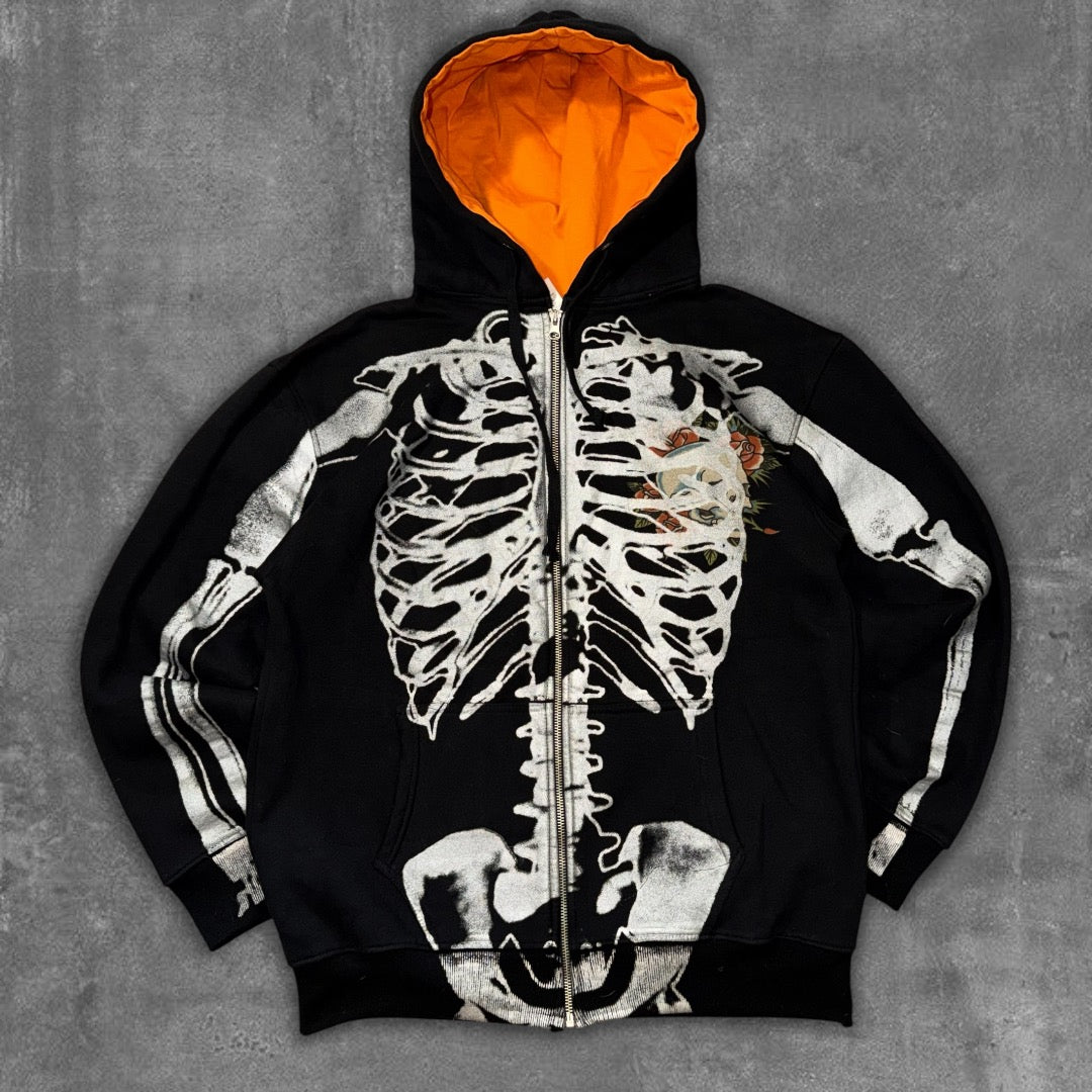RARE Ed Hardy X-Ray Zip-Up