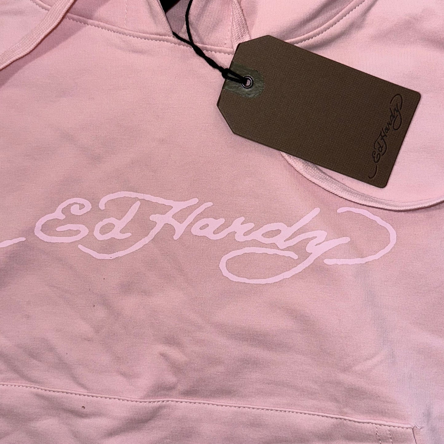 Ed Hardy Cropped Wmns Oversized Hoodie [NEW]