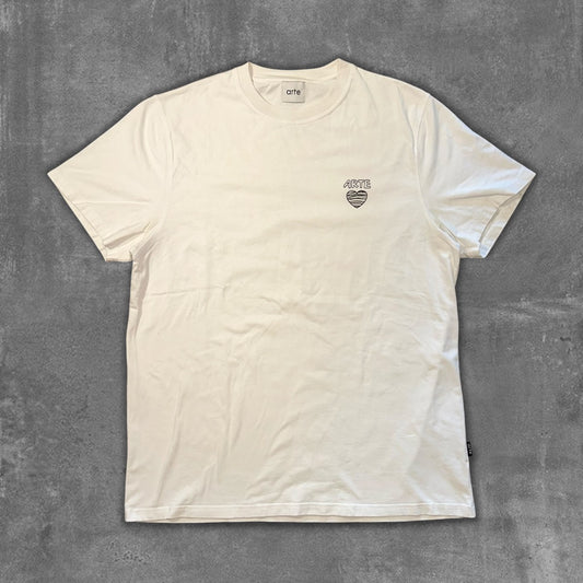 ARTE scribble heart logo tee