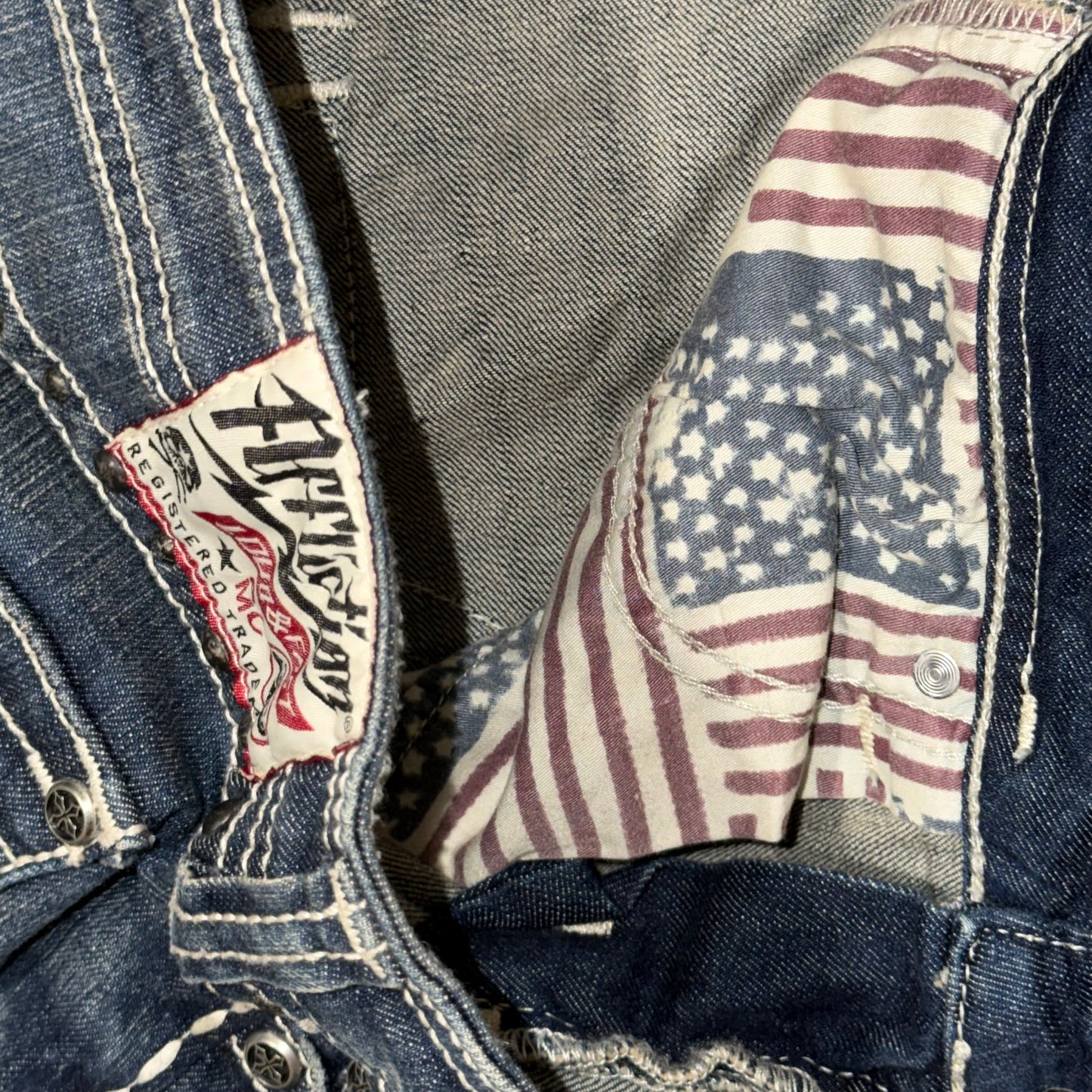 RARE Affliction Flared Jeans