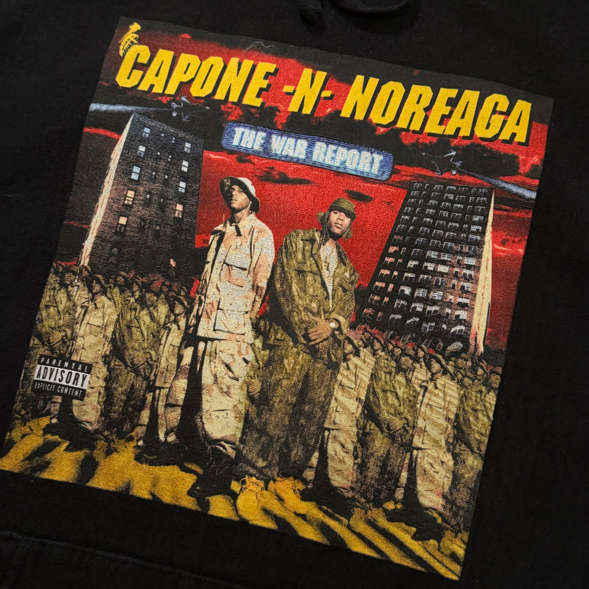 Supreme X Capone N Noreaga War Report CNN Hoodie