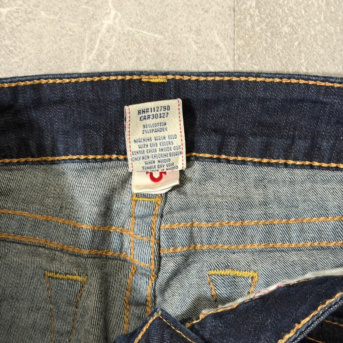 Y2k True Religion low rise Jeans