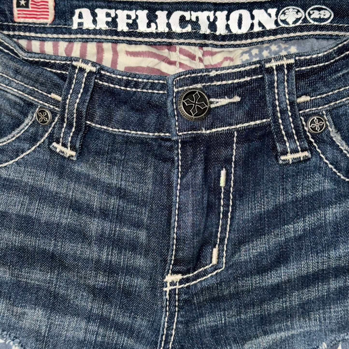 RARE Affliction Flared Jeans