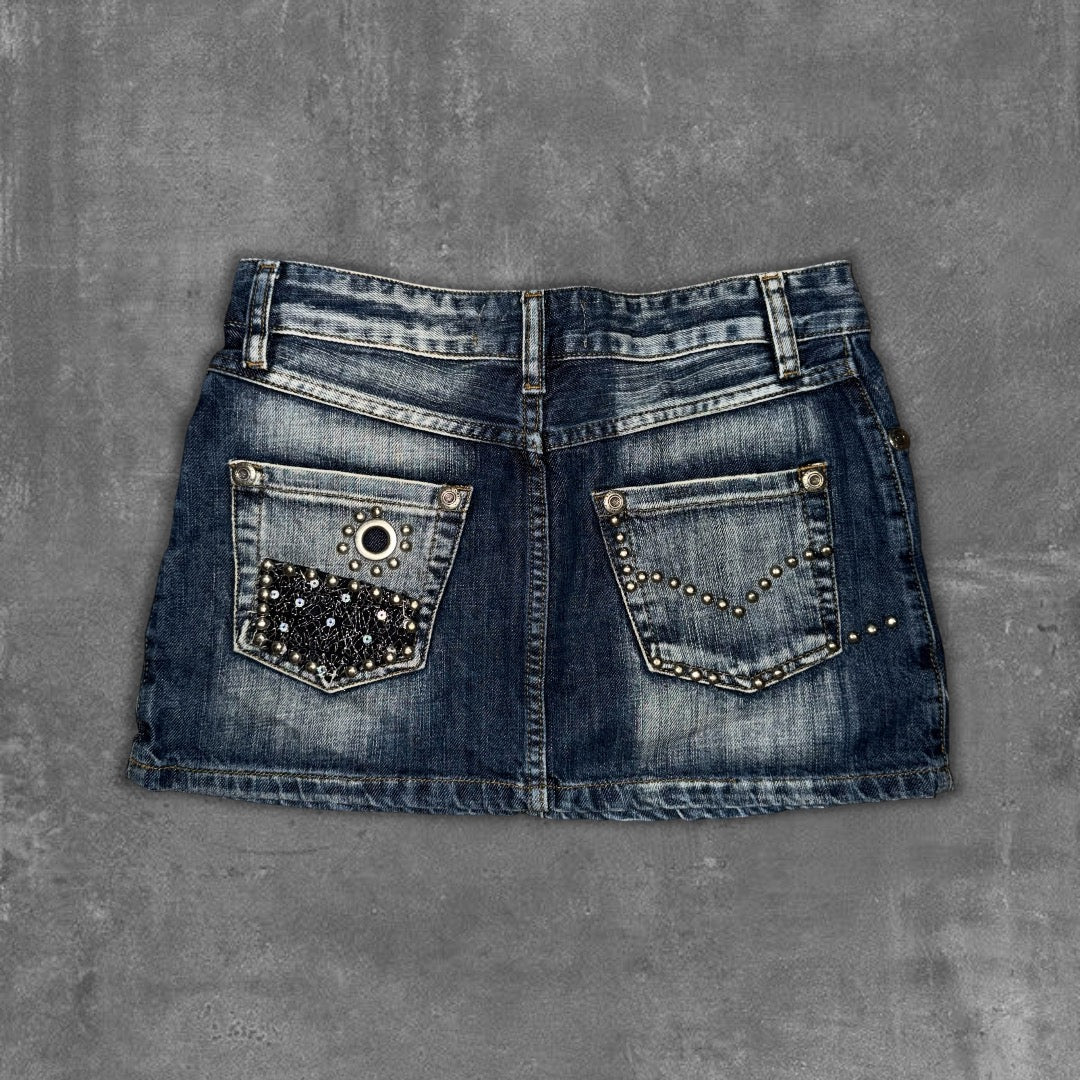 Y2k John Galliano Mini Skirt