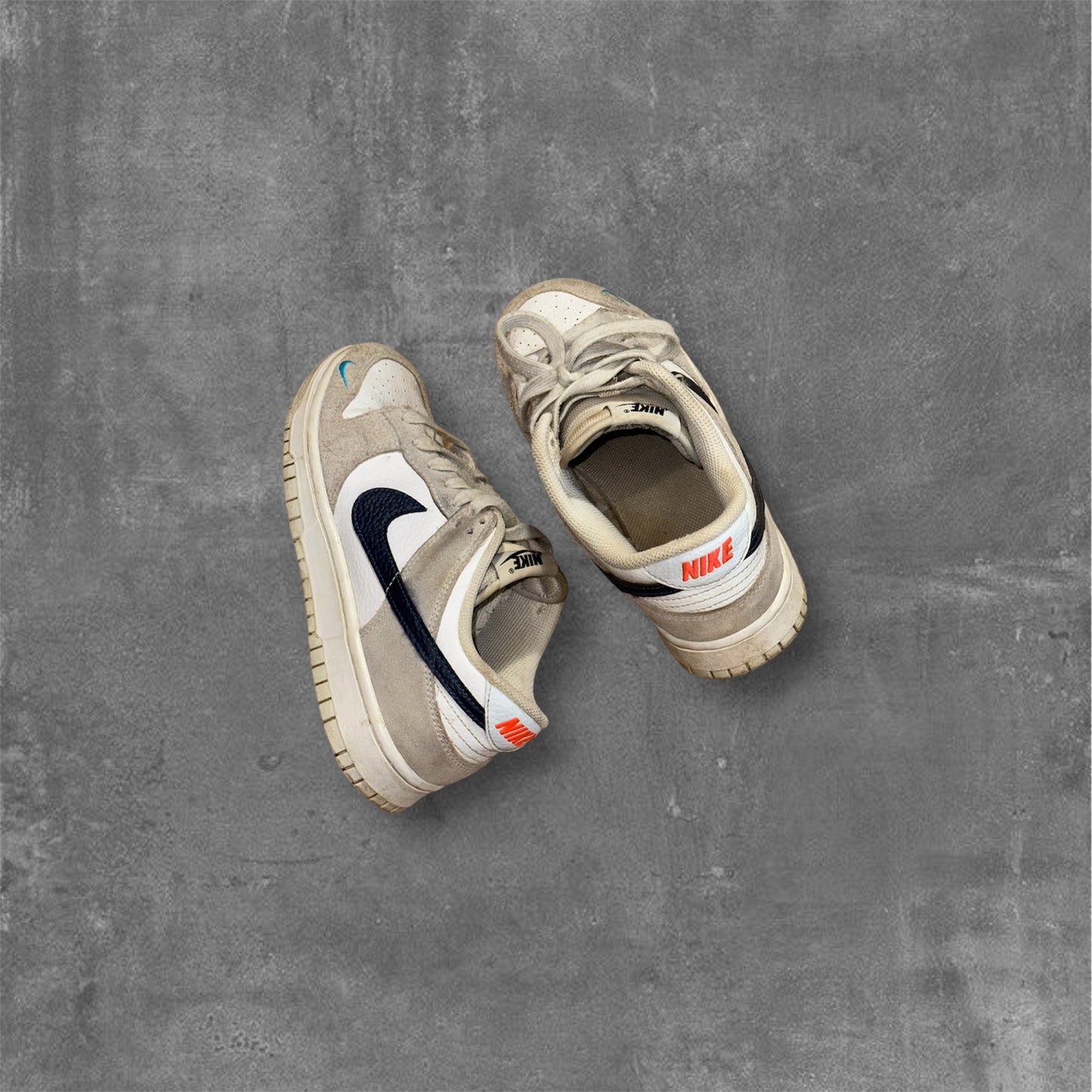 Nike Dunk Low mini swoosh Grey [38.5]