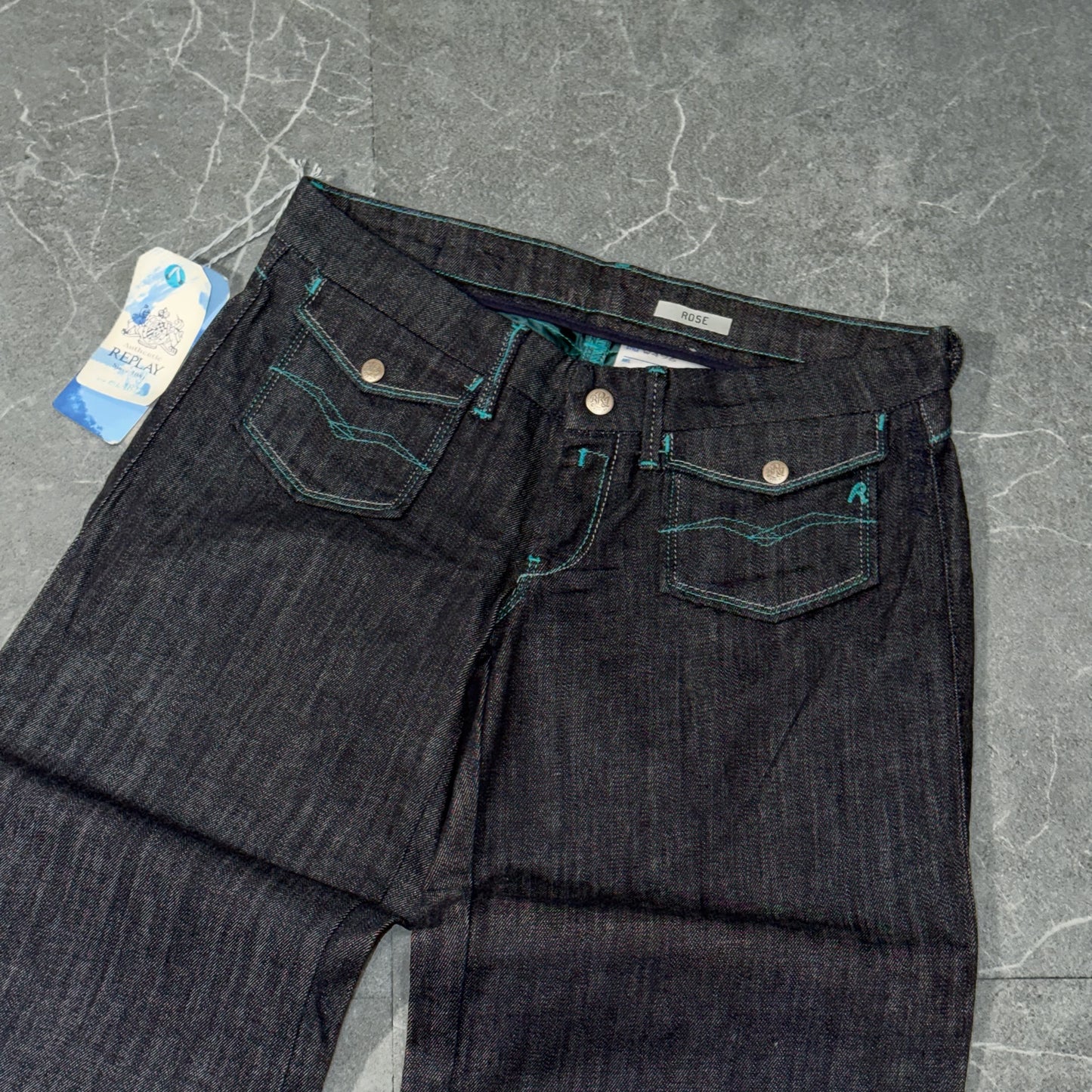 Y2k Replay Wmns Flared Jeans