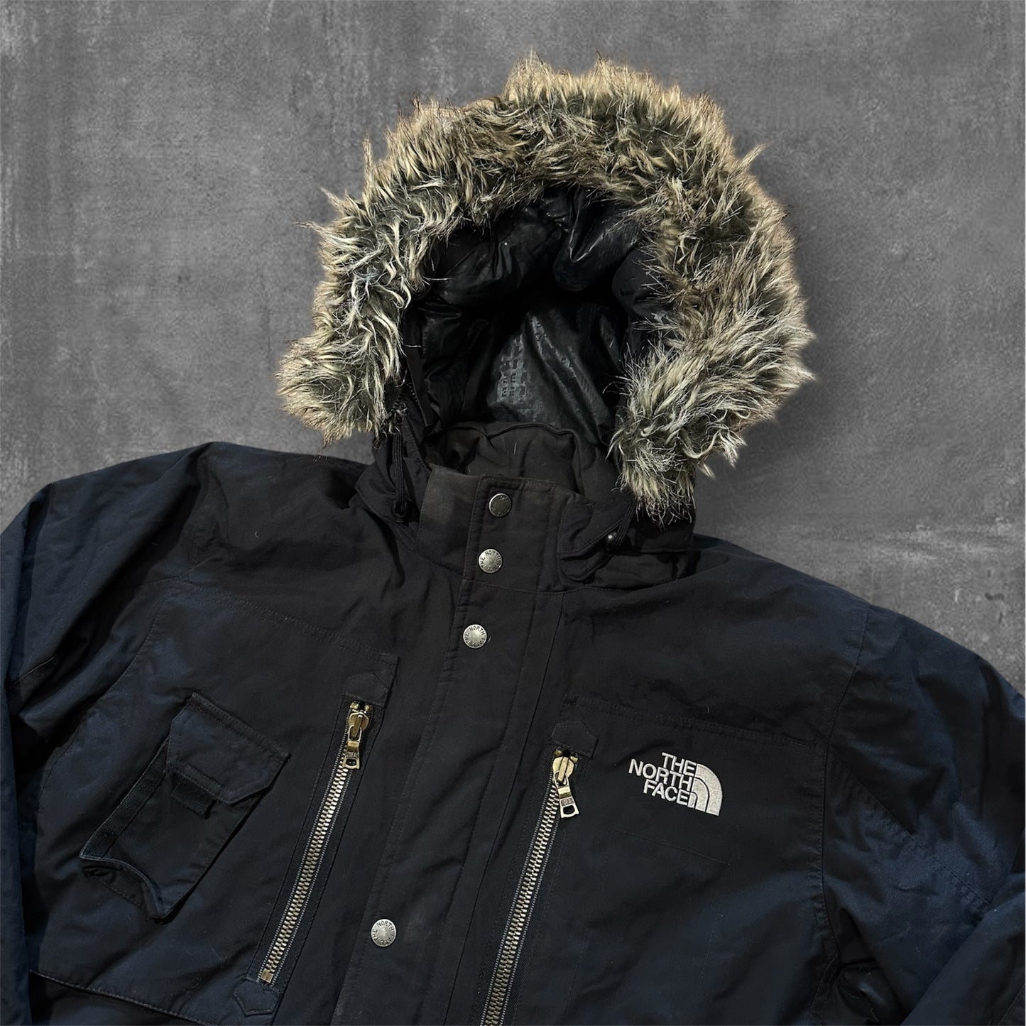 The North Face 550 Gotham Fur Heavy Jacket