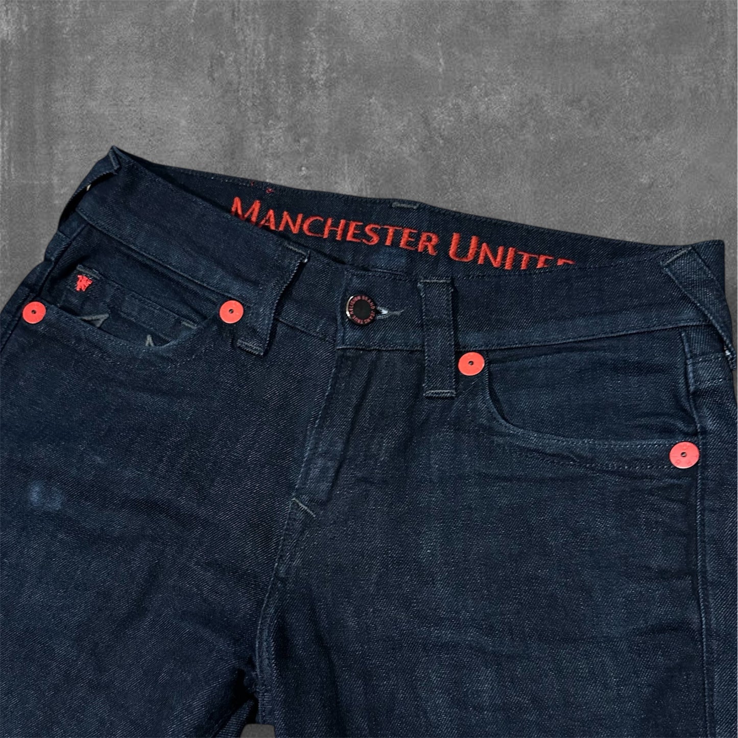 True Religion X Manchester United jeans