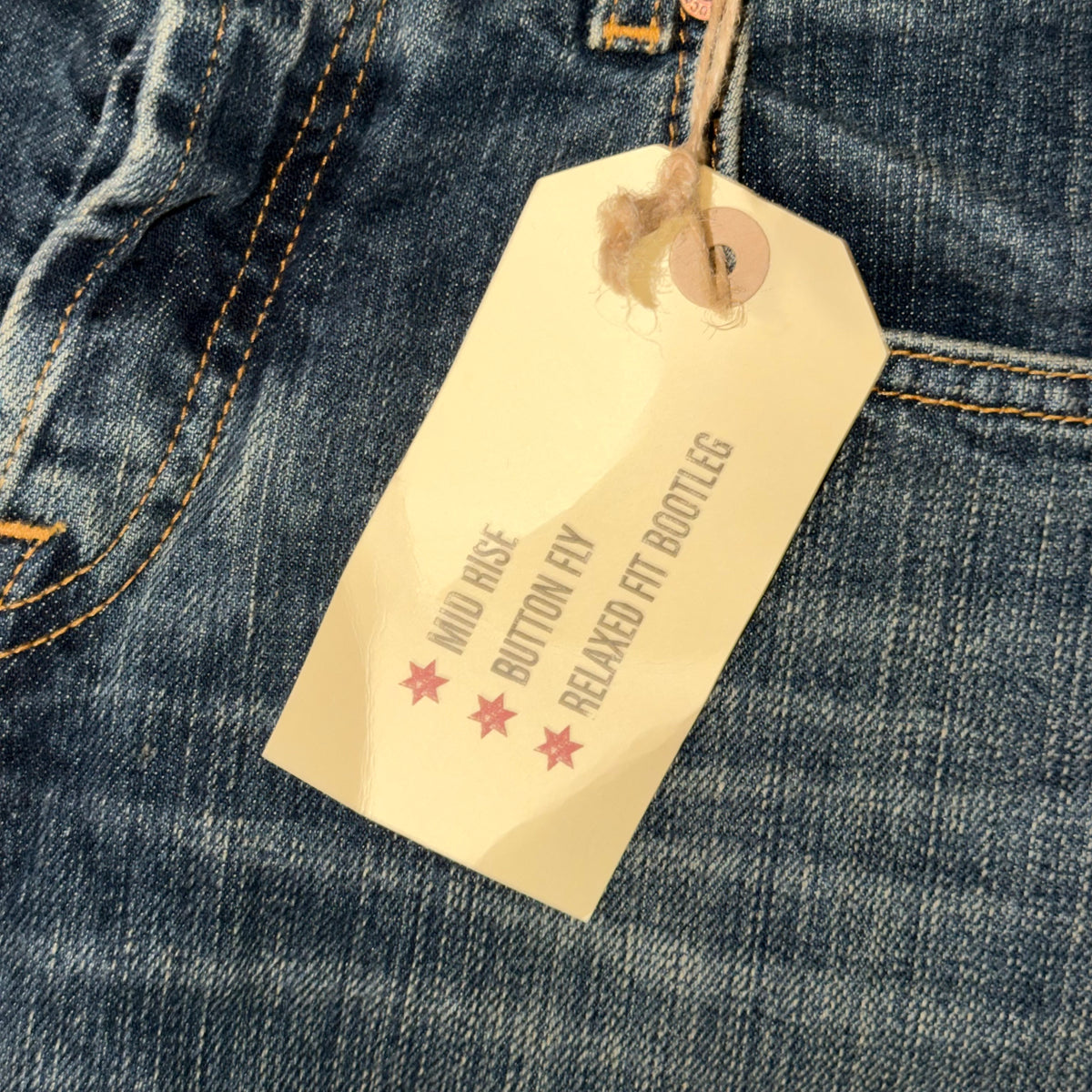 Y2k Lucky Brand “Lucky You” Tiny Flared Mid rise Jeans