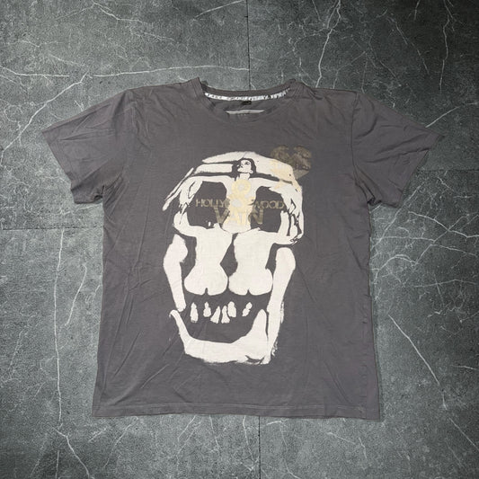Hollywood & Vain Skull by Salvador Dali tee