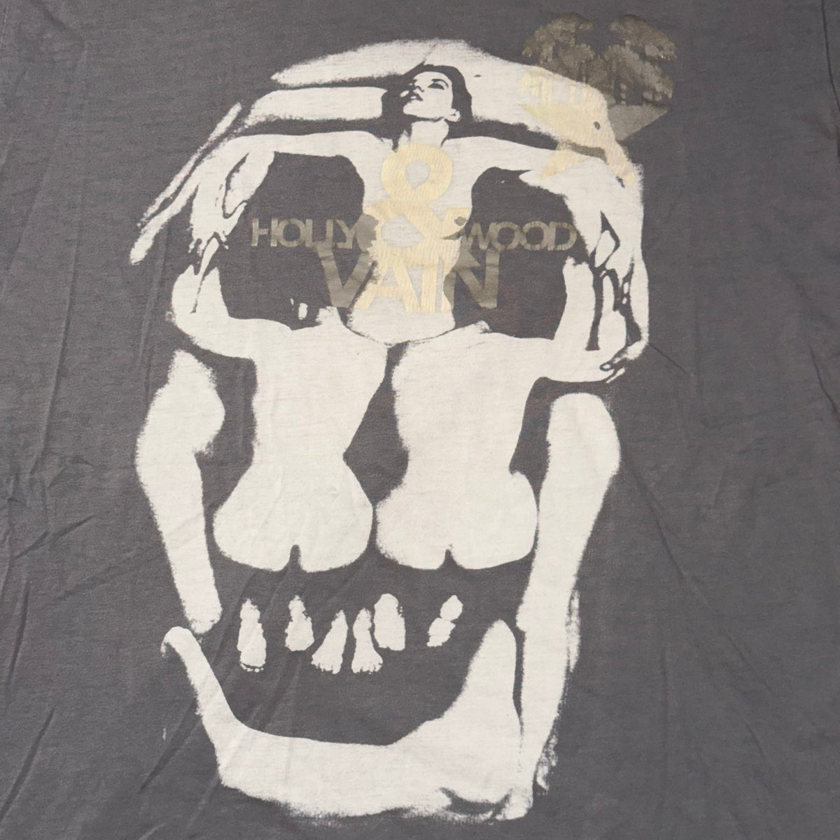 Hollywood & Vain Skull by Salvador Dali tee