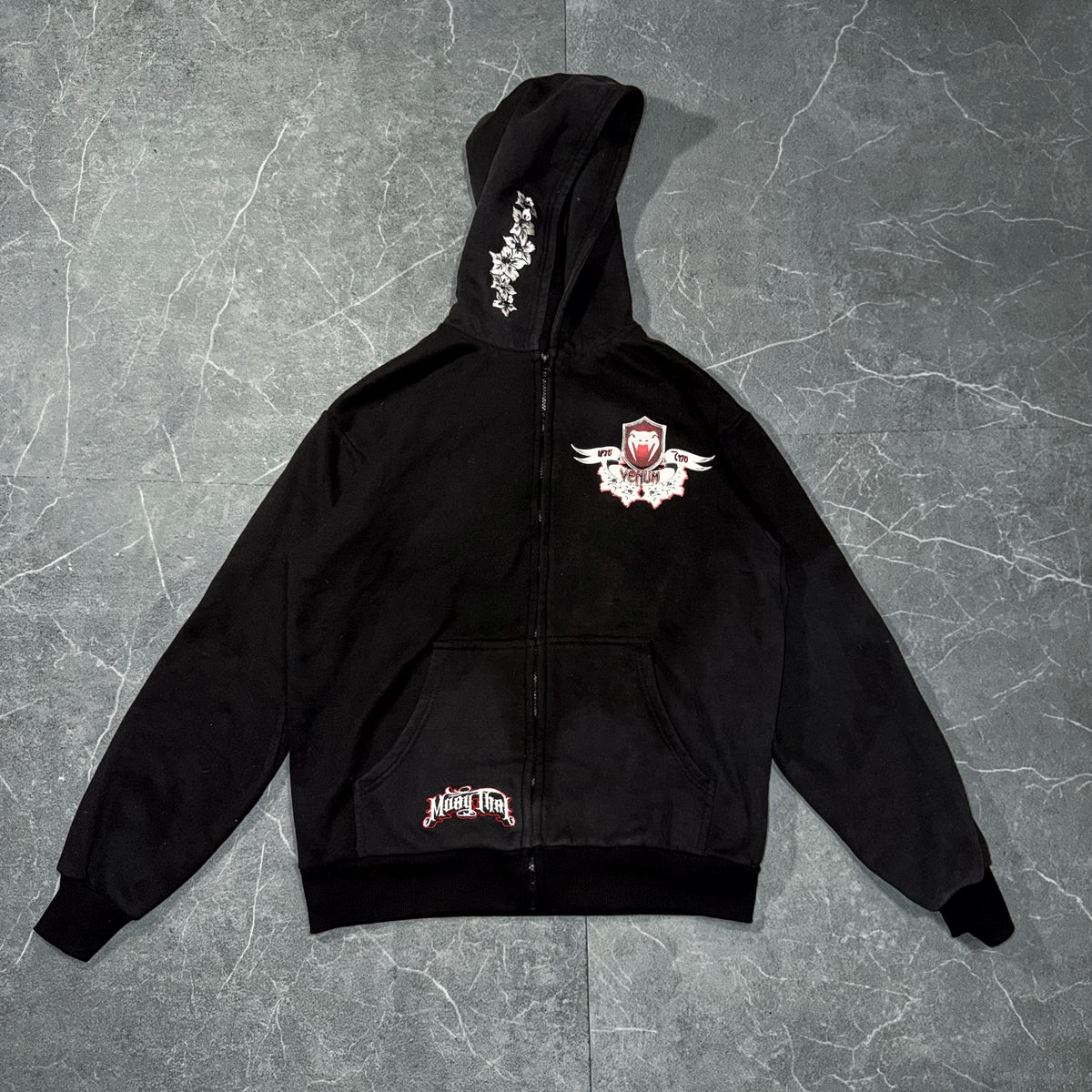 Vintage Venum Zipper Hoodie
