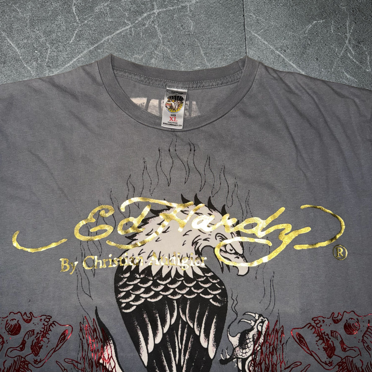Y2k Ed Hardy Tee