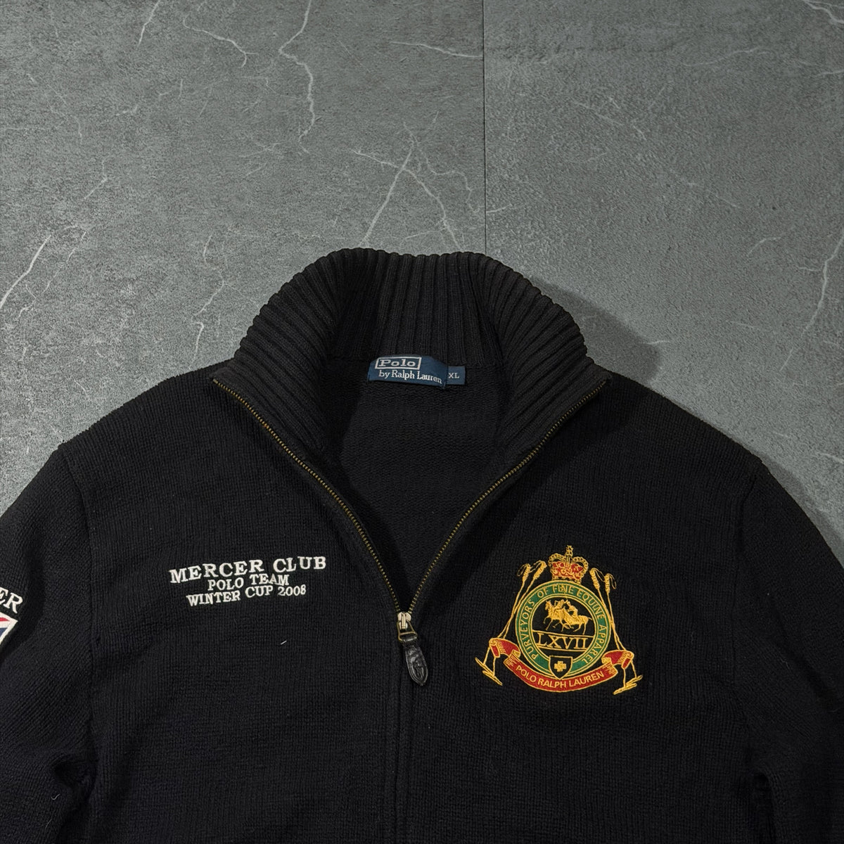 Ralph Lauren Mercer Club Zip Sweater