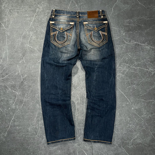 Y2k True Religion Super T Jeans