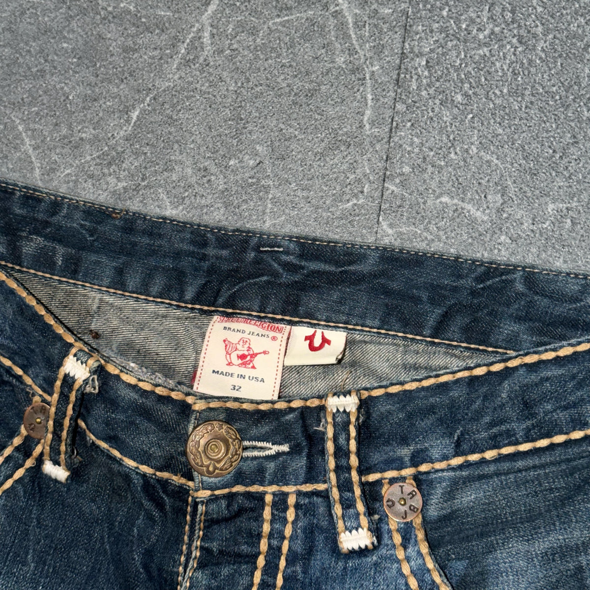 Y2k True Religion Super T Jeans