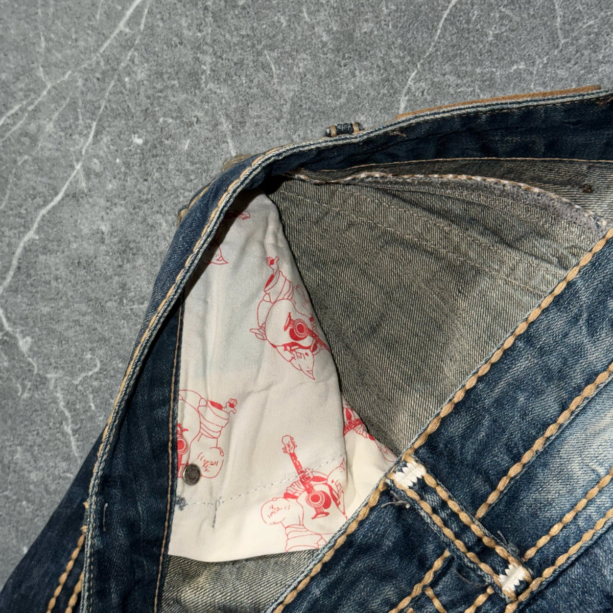 Y2k True Religion Super T Jeans